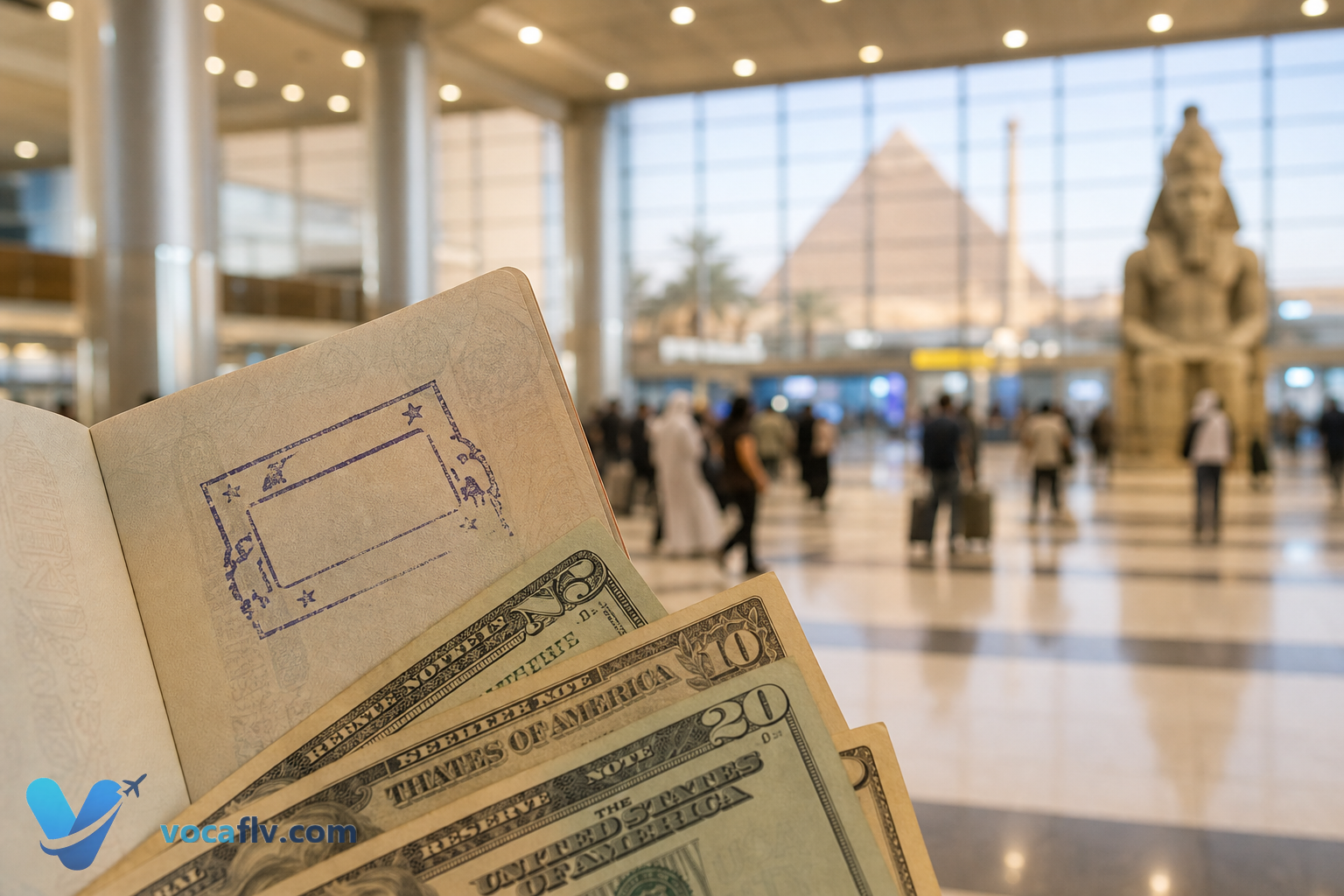Visa Égypte à l'arrivée 2026 : 30 $, e-visa ou file à l'aéroport